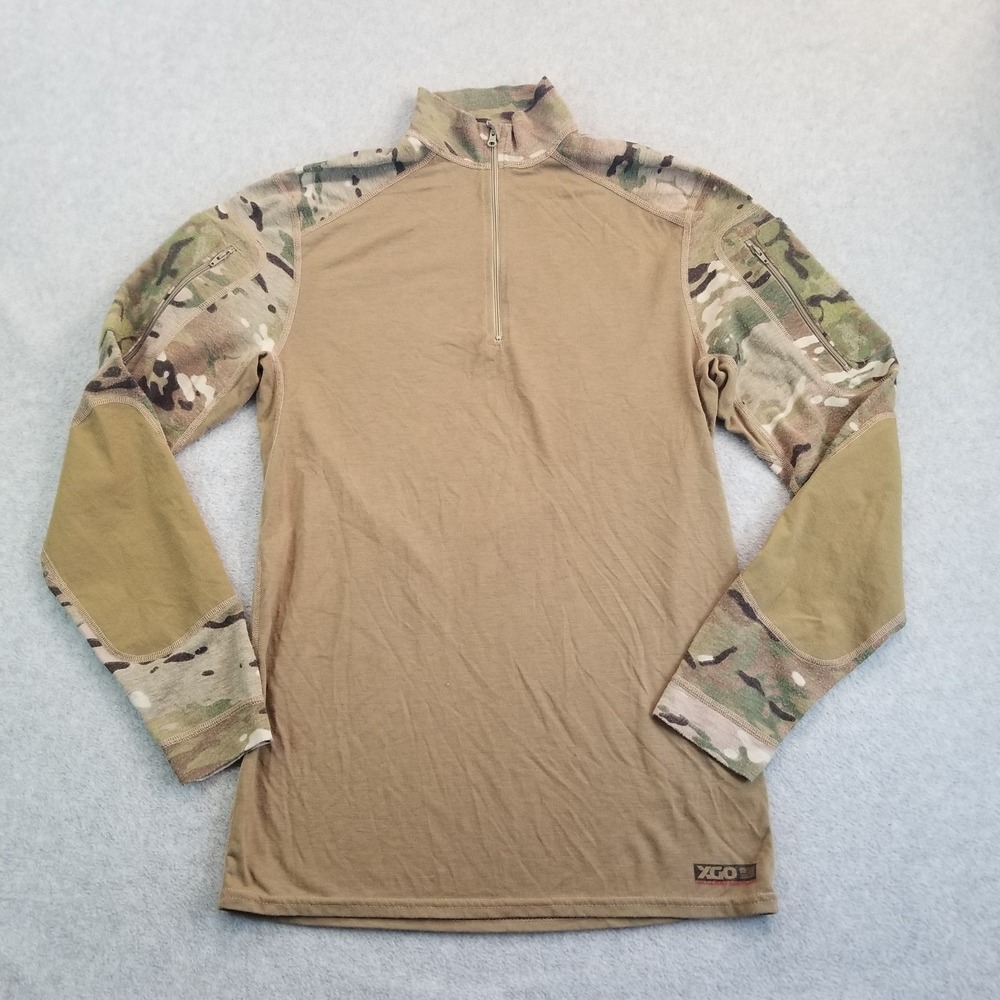 XGO Combat Shirt Mens Medium Multicam DBL3 Performance Stretch Tactical Made USA
